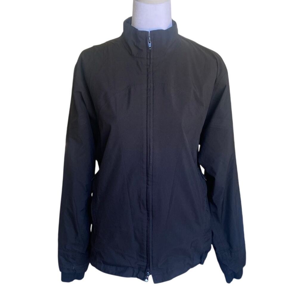Zero Restriction Michelle Golf Rain Jacket Gore-Tex Zip Black Size Medium